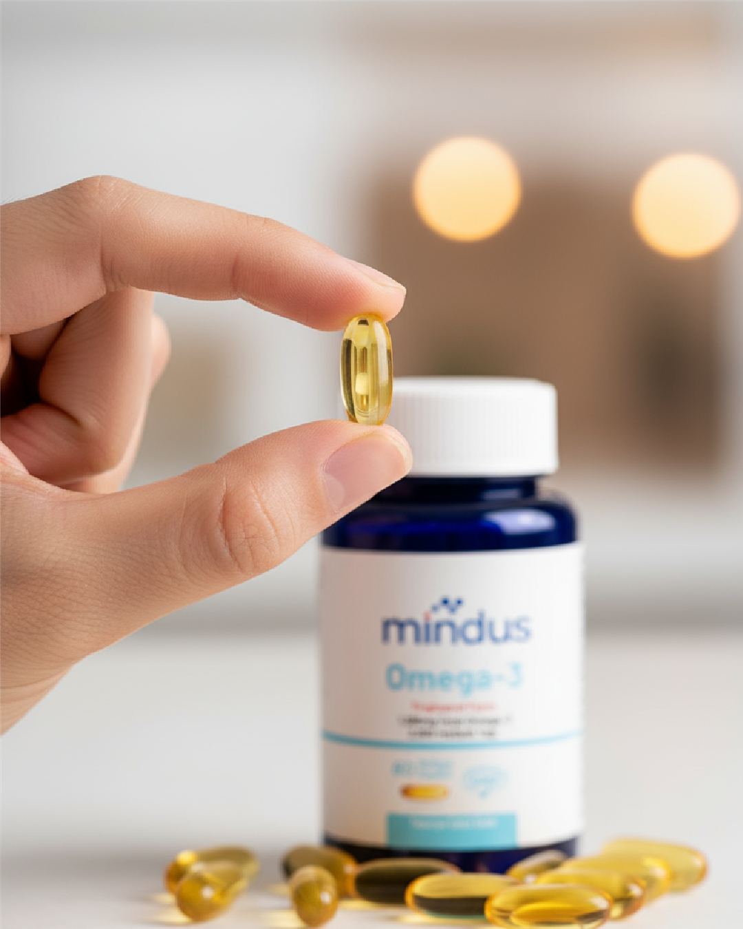 mindus Omega-3 Balık Yağı 60 Softgel Kapsül