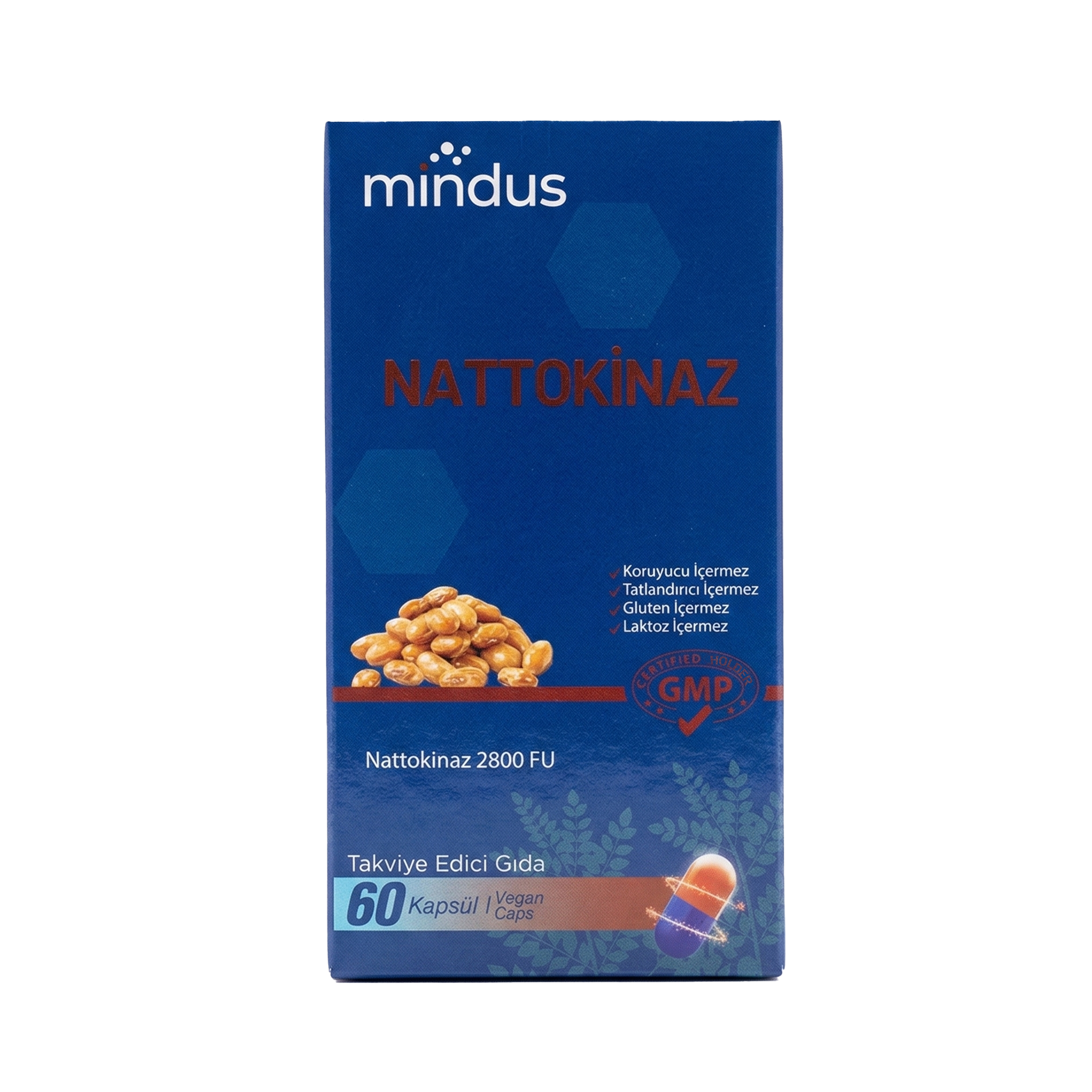 mindus Nattokinaz 60 Kapsül