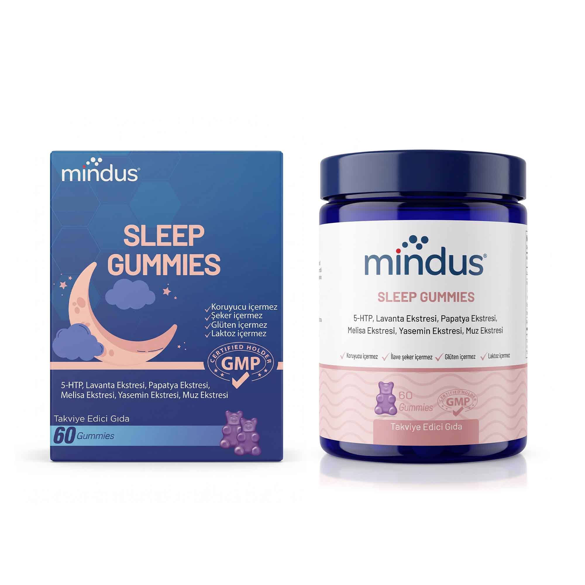 Mindus Sleep 60 Gummies