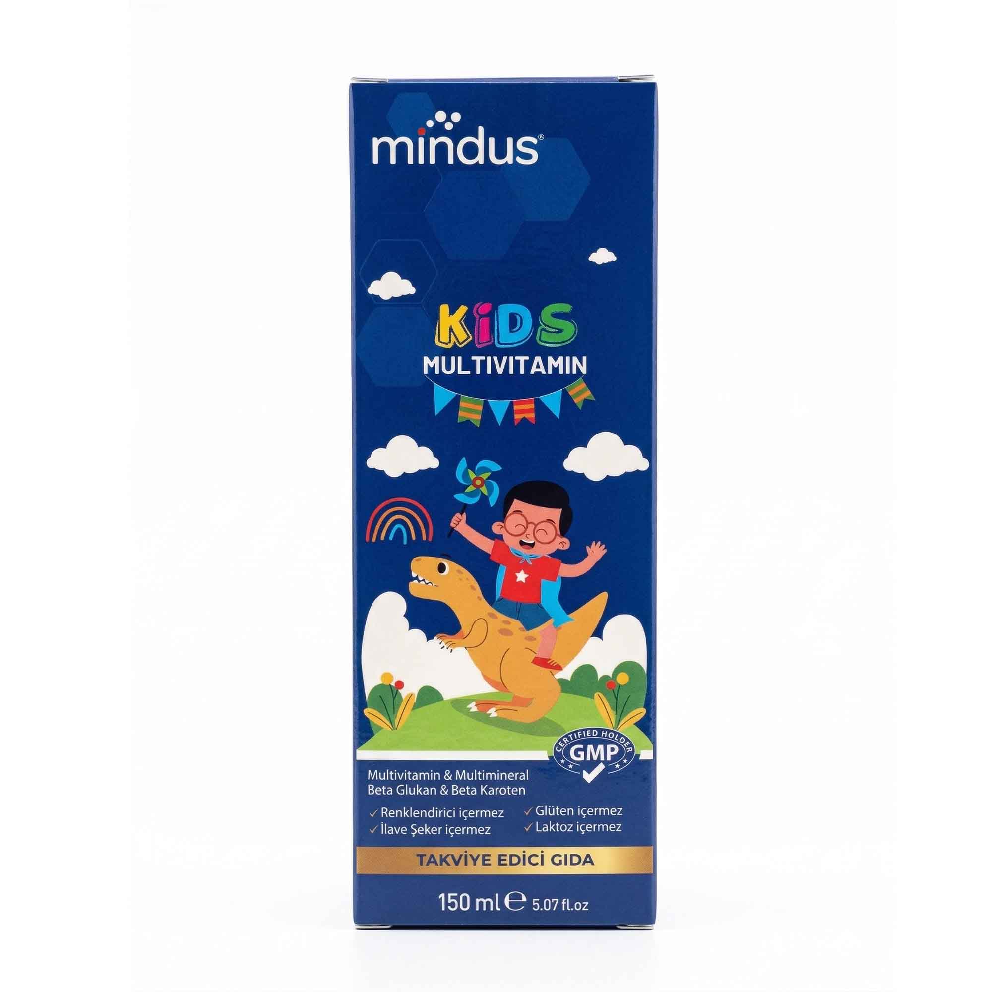 Mindus Kids Multivitamin Şurup 150 ml