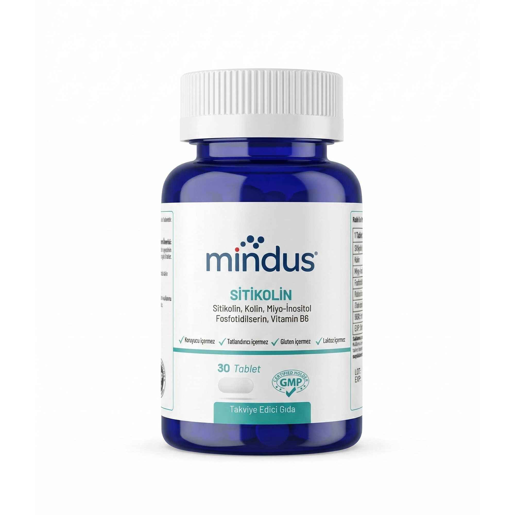mindus Sitikolin 30 Tablet