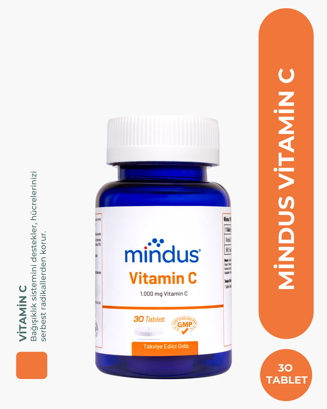 mindus Vitamin C 30 Tablet