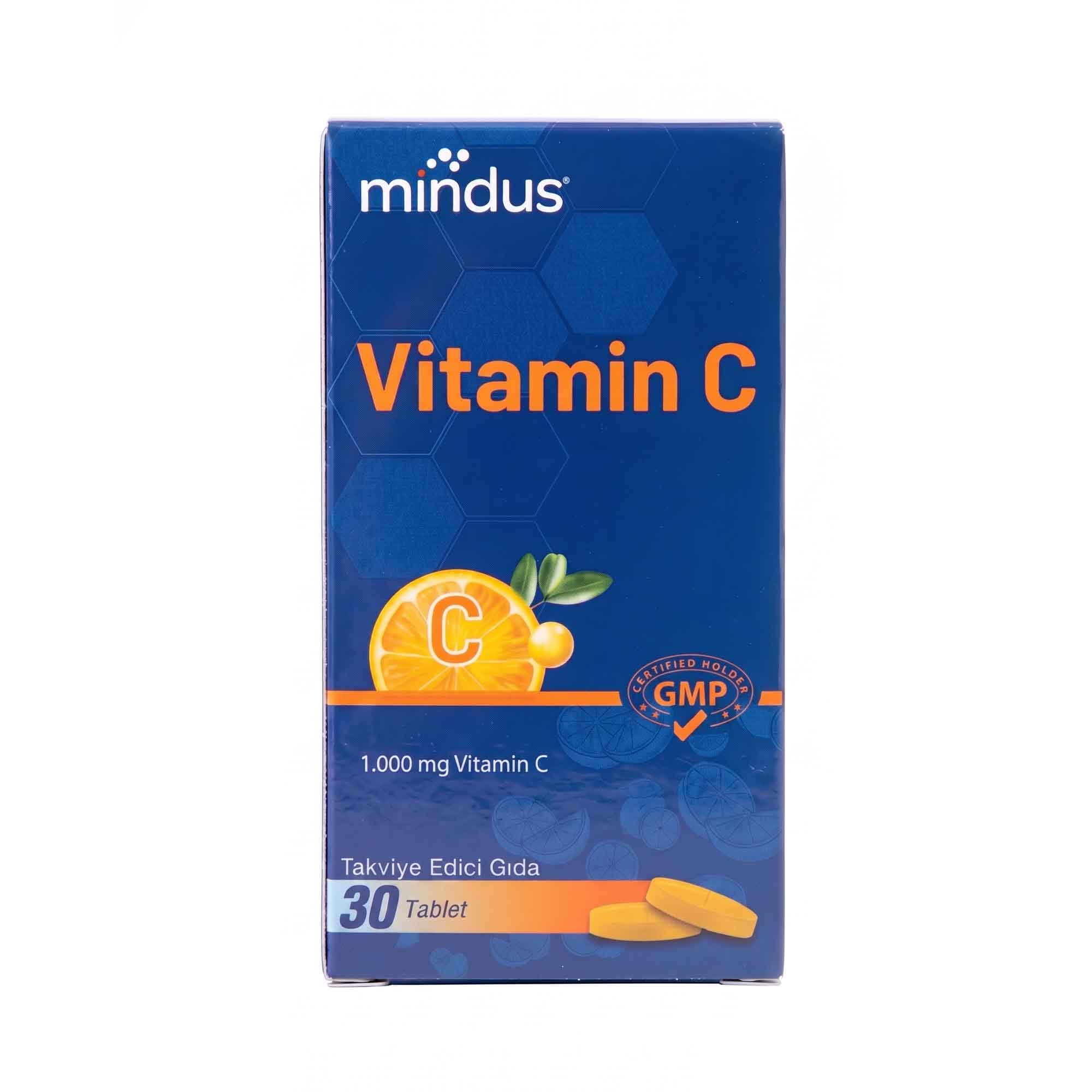 mindus Vitamin C 30 Tablet